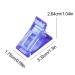 Nail Tips Clips - 5 PC Blue Nail Extension Clips & Polygel Fastening Tools for DIY Manicure - Buy Online on GoSupps.com
