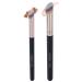 ENERGY Foundation Brushes Set - Angled Foundation Brush & Mini Concealer Blending Brush Premium Synthetic Eye Makeup Brushes for Blending Liquid Foundation Cream Powder Cosmetics 270S/370S 270S/370S-angled concealer brush set