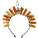 Bottone Crystal Crown Headband Handmade Tiaras Headband for Woman Wedding and Parties Bridal Hair Accessories Red Aventurine - Buy Online on GoSupps.com