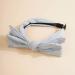 Wiwpar Knotted Bow Headband for Women - Fashionable Solid Blue Hair Accessory - Buy Online on GoSupps.com