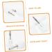 Healeved Nail Shank Stainless steel Bitstock replacement head polisher nail bits manicure sanding heads Nail flakes nail drill bits polishing head supplies manicure nail art tools portable - Buy Online on GoSupps.com