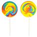 Jumbo Rainbow Swirl Lollipop 5 Inch Mixed Fruit Flavor 3-Pack - Individually Wrapped Suckers - 3 Count - Buy Online on GoSupps.com