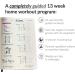 Bodyweight Home Workout Journal: 13-Week Program | No Equipment Needed Fitness Planner - Buy Online on GoSupps.com