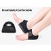 2PCS Heel Pads & Cups for Plantar Fasciitis | Heel Spur Relief for Men & Women | Great for Heel Pain, Tendinitis, Cracked Heels - Black - Buy Online on GoSupps.com