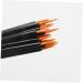 VINTORKY 100pcs Eye Makeup Tools Lip Makeup Brushes Eyeliner Liquid Brush Eyebrow Liner Brush Orange - Buy Online on GoSupps.com