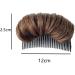 Shop Bump Up Comb Clip Bun Maker - Volume Enhancer Hair Tool for Women & Girls - Light Brown Multifunctional Hair Accessory - Buy Online on GoSupps.com