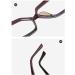 Fuqinqingoz Oversized Anti-Blue Light Reading Glasses +350 - Clear View Flat Light Mirror Glasses (C1) - Perfect for Computer Use - Buy Online on GoSupps.com