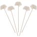 Heallily 5-Piece Rattan Aroma Diffuser Sticks Set | Flower Head Reed Sticks for Living Room Bedroom Office & Spa | Wood Aroma Diffusor Sticks - Buy Online on GoSupps.com