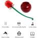 Creative Cherry Shape Toilet Brush with Holder - Household Bathroom Cleaning Tool with Thick Bristles for Deep Clean - Rust Resistant and Leakproof - Red - Buy Online on GoSupps.com