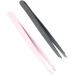 Buy Durable Stainless Steel Eyebrow Clips - 2 Pieces Tweezers for Precision Facial Hair Removal | Portable Beauty Tool for Everyone - Buy Online on GoSupps.com