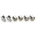 Buy Nikou Diamond Tips - Replacement Microdermabrasion Skin Care Accessories | Professional 6-Piece Stainless Steel Dermabrasion Tips Set for Flawless Skin - Buy Online on GoSupps.com
