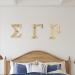 Focal20 Unfinished Wooden Greek Letters - 11 Inch Alphabet for DIY Crafts & Decor - Buy Online on GoSupps.com