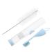 Beavorty toothbrush portable toothbrush mouth cleaning brush for brisk travel toothbrush toothbrush toothbrush for the trip braces cleaning toothbrush braces