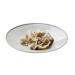 Serving Plates Ceramic Deep Plate Tableware Breakfast Plate Fruit Plate Solid Salad Plate Dessert Plate Dinner Plate Kitchen Restaurant Home Plate for Appetizer Dinner and Desserts (Size : M) Medium