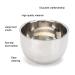 Professional 3PCS Shaving Set - Beard Brush Razor Bowl & Stand | Premium Beard Care Kit for Men - International Shipping - Buy Online on GoSupps.com