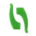 Willwa anti-slip-ear brass glasses glasses accessories glasses silicone handle temple tip holder glasses handle (color: green size: 35 * 15mm) 35 * 15mm green