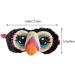 Buy Healvian 2pcs Toucan Eye Masks for Kids - Ear Piercing Kit | Light Blocking Sleep Masks for Travel & Home - Plush Eye Covers for Comfortable Sleep - Buy Online on GoSupps.com