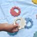 Baby Lion Teether Toy for 0-6 Months & 6-12 Months | Teething Newborn to Toddler | Soothes Gums, Easy to Hold & Clean - Montessori Organic Design - Buy Online on GoSupps.com