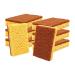 Xeodaun Natural Plant Based Scrub Sponge 8 Pack Palm Fiber Scrubber Sponge with Non Scratch Biodegradable Compostable Sponges