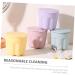 minkissy 4 Sets Pp Washing Bowl Silicone Brush Cleaning Pad Cleaning Tool Brush Rinsing Bowl Beauty Tools Makeup Cleaner Mat Makeup Brush Washing Self Made Cleaning Silica Gel - Buy Online on GoSupps.com
