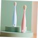 Frcolor 2-Pack Baby & Children's Toothbrush Set - Tongue Cleaners & Detergent - Safe Colorful Dental Care for Toddlers - Buy Online on GoSupps.com