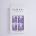 Xerling Purple Butterfly Press on Nails - 24Pcs Long Coffin Full Cover False Nails for Women & Girls - Buy Online on GoSupps.com