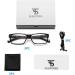 Suertree 3 Pack Reading Glasses - 1.5x Hinge Design Visual Aid for Men & Women - Stylish & Durable Optical Glasses - Buy Online on GoSupps.com