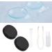 Contact Lens Container Cute Tweezers Contact Lens Box Square Shape Black Portable for Daily Use - Buy Online on GoSupps.com