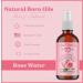 Natural Born Oils 4oz Rose Water Hydrosol 100% Pure and Natural Organic Steam-distilled Facial Toner Cleanser with Sprayer - Buy Online on GoSupps.com