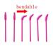 JZK 200x Disposable Eyelash Brushes Set - Essential Mascara & Extension Tools for Perfect Eye Makeup - Buy Online on GoSupps.com