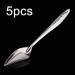 Folewr 5 Pcs Baby Bird Pointed Feeding Spoon Stainless Steel Milk Medicine Parrot Feeder for All Baby Bird Peony Cockatiel Household Pet Feeding Supplies - Buy Online on GoSupps.com
