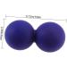 Healeved Silicone Roll Double Massage Ball - Enhance Mobility & Relaxation | Perfect for Yoga & Fitness - Buy Online on GoSupps.com