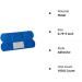 Blue Fabric Food Service Adhesive Bandages 3/4 x 3 - 100/box - Buy Online on GoSupps.com