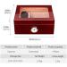 Cigar Humidor with Humidifier and Hygrometer Double Cigar Cabinet Double Layer Large Capacity Can Decorative Box - Buy Online on GoSupps.com