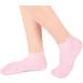 Fityle Soft Silicone Gel Socks for Dry Skin | Rauer Foot Care for Men & Women | Repair Dry Cracked Feet - Pink - Buy Online on GoSupps.com