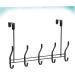 PRETYZOOM 1pc Hook Coat Hangers Door Hanger Over The Door Coat Hanger Grocery Organizer Side Rack On The Door - Buy Online on GoSupps.com