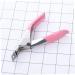 Housoutil Coffin Nail Acrylic Nail Tool Nail Trimmers Nail Scissors Nail Art Scissors Nail Clippers Silver Wigs for Women Nails Tools Nail Tool False Nail Tip Clipper U-cut Manicure medium Rosy - Buy Online on GoSupps.com