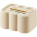 Wipes Dispenser Case | Tissue Box Wet Wipes Holder | Rectangular Wet Wipes Case with Lid for Tissue Bathroom Wet Wipes Countertop Room Night Stand Dalian Cream Color - Buy Online on GoSupps.com