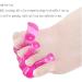 DEAVER Gel Toe Separators - Silicone Toe Spacers for Overlapping Toes and Bunions - 1 Pair - Buy Online on GoSupps.com