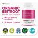 NEW Organic Beetroot Capsules 1400mg per serving HIGH POTENCY (700mg per capsule) 360 Vegan Capsules Non-GMO Raw Beet Root Powder Beta Vulgaris Supplement Powerful Nitric Oxide Boosting Beetroot 120 count (Pack of 3) - Buy Online on GoSupps.com
