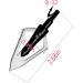 EOOENOON Hunting Broadheads 100/125 Grains Screw-in Arrow Heads - Compatible with Traditional and Compound Bows - Buy Online on GoSupps.com