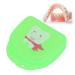 Denture Case & Mouth Guard Container - Portable Travel Dental Retainer Box for Men & Women (Green) - Buy Online on GoSupps.com