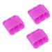Healeved 3pcs cleaning brush household massager tub shampoo massage brush purple