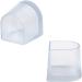 Healifty High Heel Protectors - Transparent Heel Stoppers & Replacement Caps for Stiletto & Latin Dance Shoes (10 Pairs Size L) - Buy Online on GoSupps.com