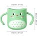 Kids Toothbrush Cup - Cartoon Dinosaur Brushing Cup | Double Handle Tooth Brushing Supplies for Children Boys and Girls Riastvy Green - Buy Online on GoSupps.com