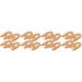 8 Pairs Transparent Heel Pad Insoles for Overpronation Heel Protector Silicone Heel Pads for Women Men Heel Pad Pads for Heels Reusable Heel Pads Silicon Heel Pads for Womens Shoes