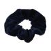 Fenteer 5 Velvet Scrunchies - Elastic Hair Ties & Ponytail Holders for Women in Navy Blue | Trendy Hair Accessories - Buy Online on GoSupps.com