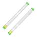 Gogogmy 2 pieces of fish swimmer tube fishing tubes for fishing swimmers Fishing pipes Fishing pipes Storage tube Fishing swimmer Fishing swimmer clear bucket