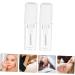 HAPINARY 2pcs Eyelash Raincoat Tubular Mascara Clear Rain Coat Clear Raincoat Gels Plastic Transparent - Buy Online on GoSupps.com