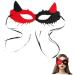 POPETPOP The Mask Masquerade Mask Masquerade Ball Mask Party Masks for Adults Masquerade Party Mask Women Venetian Mask Masks for Women Party Fox Mask Halloween Men and Women Blindfold
